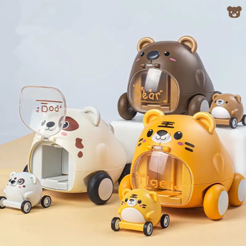 Montessori Baby Toy Car, Animals Pull Back Cars, Cute Pet Catapult Car Toy, Mini Inertia Car, Cartoon Push Press Power Toy, Plastic Push and Go Car, Funny Animals Pull Back Cars for Kids, Parent Child Interactive Toy Montessori Baby Toy Car, Animals Pull Back Cars, Cute Pet Catapult Car Toy, Mini Inertia Car, Cartoon Push Press Power Toy, Plastic Push and Go Car, Funny Animals Pull Back Cars for Kids, Parent Child Interactive Toy